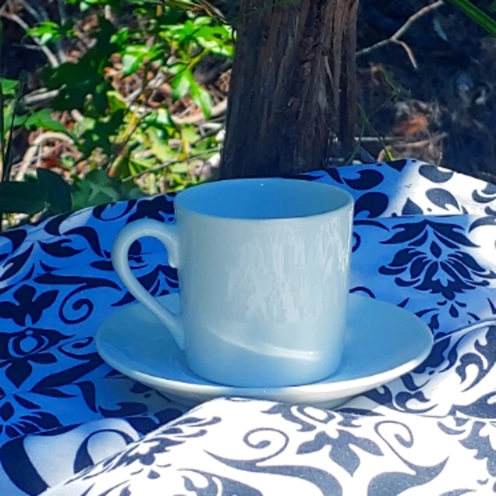 Vintage Teacup & Matching Saucer